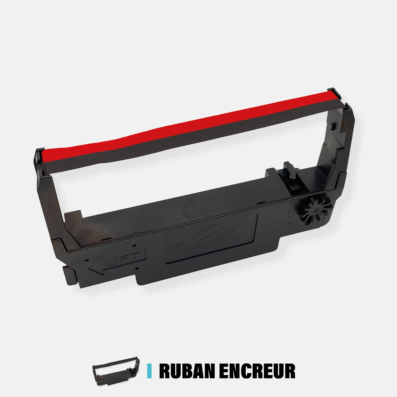 Ruban Encreur ROUGE/NOIR Compatible EPSON ERC 30-34-38